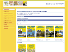 Tablet Screenshot of blochplan.de
